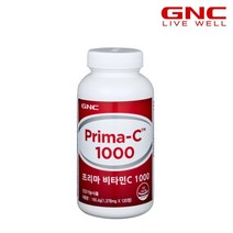[지앤씨] [GNC] 프리마 비타민 C 1000 (120정) 120일분, 상세 설명 참조, [GNC] 프리마 비타민 C 1000 120일분