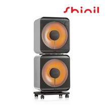 신일전기히터 전기난로 사무실전기난로 업소용난로 전기히터 SEH-F700HWL SEH-F1500HWL SEH-F5300HCH 1 2 4구, 2구(1500W), 그레이+그레이