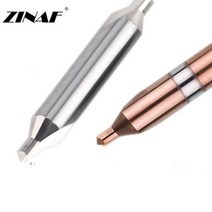 필수공구 HRC60 텅스텐 스틸 센터 드릴 60 도 카바이드 스팟 유형 A 05 1 20 3 315 더블 헤드 금속 비트 CNC 도구 툴 장비 공구 강력한, A1XD4X100+60 degree coating