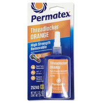 Permatex 25240 퍼마텍스 오렌지 고강도 나사 고정제 lepetitbbj*3914338es, 본상품선택