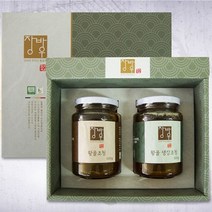 장바우치악산 황골엿 장바우 선물세트A (조청 + 생강조청) / 국산 100%(쌀+옥수수+맥아) 100년 전통 대한민국 식품명인 제70호 김명자, 1개