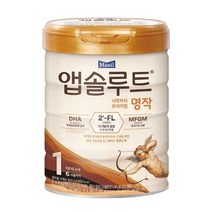 매일 앱솔루트 프리미엄 명작 2FL 1단계 (0~6개월) 800g X 4캔