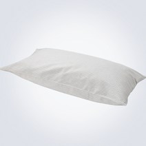 이케아침구 토그베클라레 베개커버 화이트/다크그레이 50x80cm