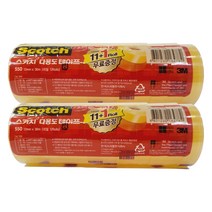 쓰리엠 스카치 다용도 테이프 550 리필 12mm x 30m 12p, 2개입