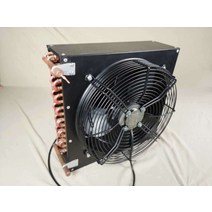 열교환기 판형 수냉식 쿨러 냉각팬 물콘 냉동 냉장, 소형 1hp 콘덴서 3×6