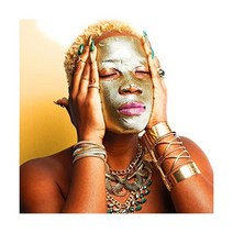 Ithiopia Osun 24k Honeycomb Gold Facial Mask Pack of 5 - Luxury Wrinkles Face Lifting Mask | Peel Of