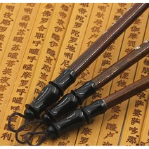 사군자 문방사우 배우기 쓰는 붓 서예붓 물로 동양화 서예 3 개/대 브러쉬 펜 모직 족제비 머리 쓰기 학생 학교, [02] 3PCS Brown S M L