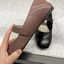 발레리나 메리제인 구두 겨울 굽 누빔 학생 플랫 모리걸 발편한 아울렛 끈