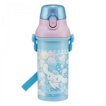 원터치 어깨끈 물병 어린이집 유치원 끈달린 물통 480ml, 15 시나모롤 스위트