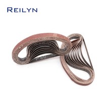 연마재샌드 벨트 10 개 330x10mm 사포 연마 샌딩 샌더 재료, 07 400 #_01 330x10mm  10pcs
