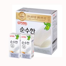 프리미엄 순수한 두유 190ml x 32팩/99.93% 원액두유, 1개(32팩)