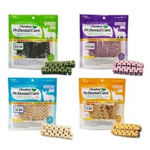 말썽쟁이여름 강아지 애견 치석 입냄새 제거 양치 덴탈 스틱 이갈이 껌 오래먹는 개껌 개뼈다귀, 닥터덴탈케어100g (치즈)