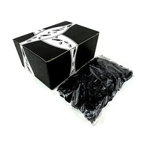 Black Tie Mercantile 구스타프의 무설탕 검은 감초 곰 선물 상자에 담긴 12온스 백