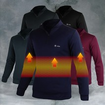 콜핑 남성 가을 겨울 약기모 등산 집업 티셔츠 손목 시보리 캐쥬얼 티셔츠 일상복 W529 KST0421