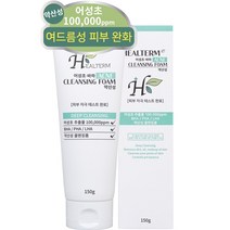 힐텀 어성초 바하 lha 아크네 클렌징폼 약산성 여드름 피부 완화 기능성 살리실산 미산성 클렌저, 150g, 1개