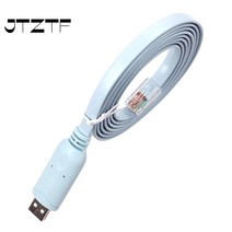 유심라우터 lte라우터 와이파이라우터 Cisco USB 콘솔 케이블 용 1.8M RJ45 H3C HP Arba 9306 화웨이 라우, 한개옵션0