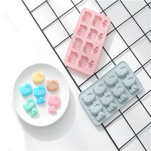 헬로 고양이 실리콘몰드 8구 비누 석고방향제 재료