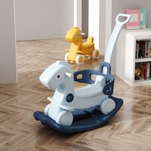 말 포니사이클 목마 흔들의자 흔들말 돌 요람 2인승, 02-업그레이드된 포장 상자 발송