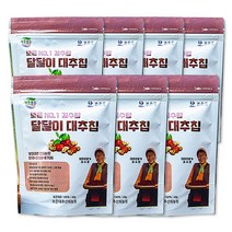 국산 바삭한 보은 대추칩 80g x 7봉 말린 대추 과자, 단품