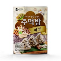 [맛있는풍경] 주먹밥 버섯 24g, 없음, 상세설명 참조