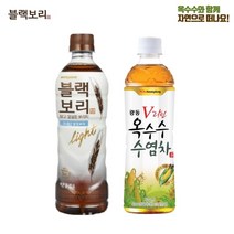 블랙보리라이트 520ml + 광동 옥수수수염차 500ml 각 12개 / 총 24개