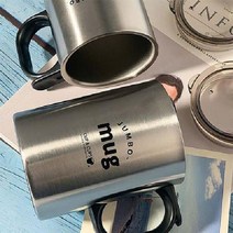 (SM)일주 점보머그540ml 스텐머그컵, 단품