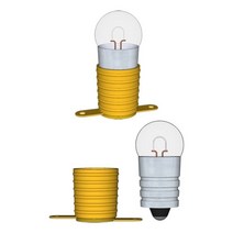 꼬마전구(1.5V)와 소켓세트 (50개), 본상품선택