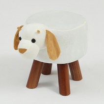 어린이 작은 의자 단단한 가정용 동물 의자 성인 패션 낮은 의자 거실 소파 의자 신발 의자 벤치, 4. LT 애니멀 스툴 - 강아지