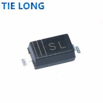 100개/몫 1N5819W 1206 S4 SOD123 B5819W IN5819 쇼트 키 배리어 다이오드