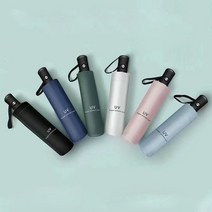 3단 8K접이식 자동우산 UV 암막 자외선차단 초경량 휴대용 원터치 버튼 우양산 Automatic umbrella