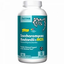자로우 포뮬라 Saccharomyces Boulardii MOS 프로바이오틱 50억 CFU야채 90정