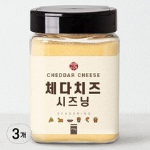 바른미각 체다치즈 시즈닝, 3개, 210g