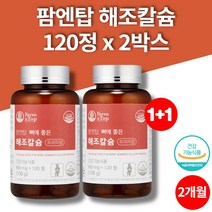임신 준비 초기 후기 임산부 수유부 출산후 해조류 칼슘 칼슘제 무부형제 유기농 부원료, 2박스, 2개