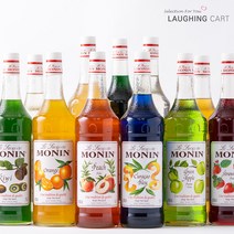 [러핑카트] 모닌 시럽 1000ml / 700ml 45종 모음 바닐라 카라멜 헤이즐넛 블루큐라소 핑크자몽 케인슈가 망고, 09_모닌 스트로베리 시럽 1000ml