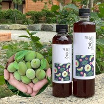 농부프린스 무농약 개복숭아청 개복숭아원액, 개복숭아원액 1000ml