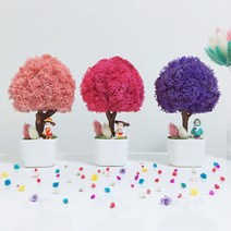 스칸디아모스 화분 그늘에서잘자라는 집에서키우기좋은 관리쉬운공기정화 식물, 옐로우