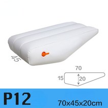 승용차차박 평탄화보드 에어 차박용 매트 자동차 앞 좌석 침대 패드 틈새가 있는 평면 팽창식 매트리스 공, 02 WHITE