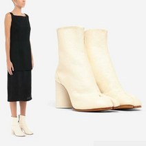 [메종마틴마르지엘라] [명품]여성 마르지엘라 22FW 화이트 타비 앵클 부츠 S58WU02