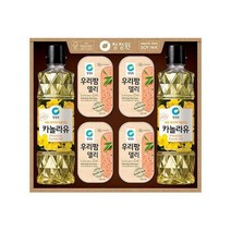 한가위 팜고급유6호 (쇼핑백포함) [2023 추석세트] 직원 회사 동료 친정 시댁 단체 선물 청정원 행복한 명절, 4세트