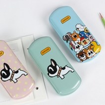 현wisdhm_팬시류 예쁜필통 캐릭터 펜슬케이스 철제 팬콧 학용품 문구 연필♥cleang, ♥cleang04 옐로우