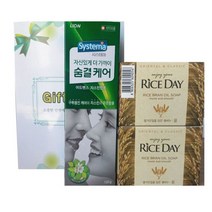 치약1+ 비누2 세트 센스있는 명절 선물 실속 있는 추석 선물용 선물 셋트 단체 회사 직장 직장인 세트 1 만원 이하 미만 선물 세트, 1세트(치약1+비누2)