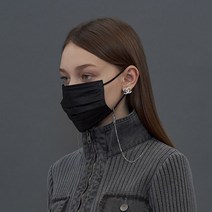 어널로이드 로고 마스크 스트랩 실버