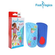 풋로직스 (Footlogics) 풋로직스 키즈 어린이깔창 모음(기능성인솔/평발), 컴포트 XS(205~225mm)