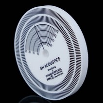 신뢰할 수 있는 턴테이블 스트로브 디스크 스코프 매트 회전 속도 감지 비닐 기록 측정 AXFY, 한개옵션0