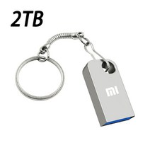 샤오미휴대용 USB 2TB 메모리 Usb 플래시 1TB 타입 C OTG 고속 3.0 펜드라이브 512GB 64GB 스틱, Silver 2TB