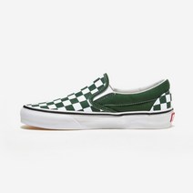 [국내매장판/100%정품/AS가능] 반스 클래식 슬립온 CHECKERBOARD GREENER PASTUR