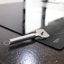 고급형 인덕션 전기레인지 스크래퍼 칼날세트 주방욕실 청소칼 스티커제거 찌든때제거, 리필용칼날10EA