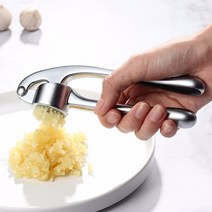 그립감이 뛰어난 마늘다지기 류수영 편스토랑 애용 스테인레스, 집게형 마늘다지기