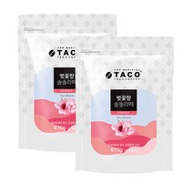 (2+1 타코 카페 초콜릿 200g 증정)타코 벚꽃향 솔솔 라떼 파우더 870g 2개, 단품