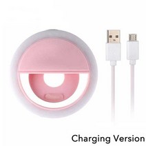 파우더룸 화장대 조명 36 LED 밝기 조절 셀카 LED 링 라이트 배터리 전원 충전식 화장대 조명 틱톡 유튜브 메이크업 비디오 라이트 스마트 폰, Type 4, CHINA
